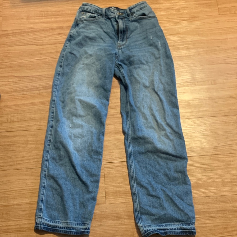 Hollister Blue High-Rise Jeans